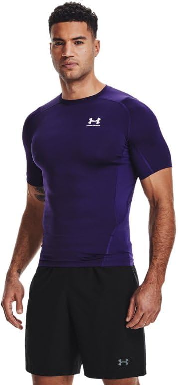Under Armour Men's HeatGear Compression Short-Sleeve T-Shirt - Image 54