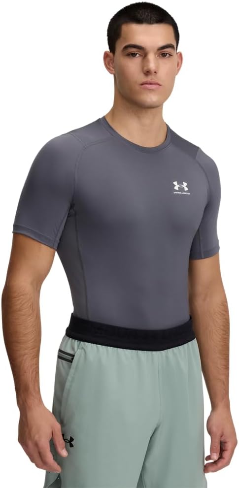 Under Armour Men's HeatGear Compression Short-Sleeve T-Shirt - Image 23