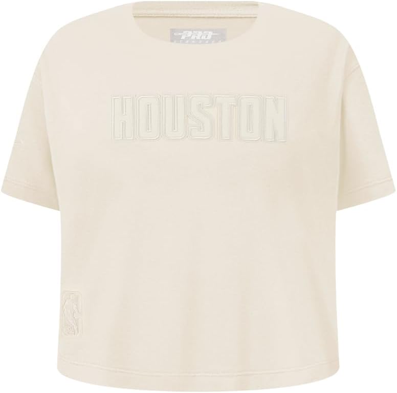 Pro Standard Big Girls NBA Neutral Cotton Short Sleeve Boxy Tee - Image 66