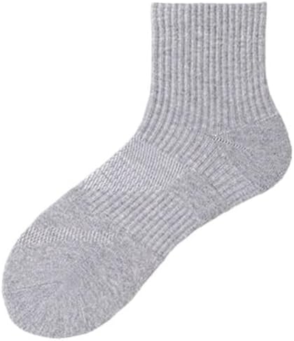 HBJWOV Mid Length Socks, Men's Towel Soles, Sports Socks, Casual Basketball Socks - Image 5