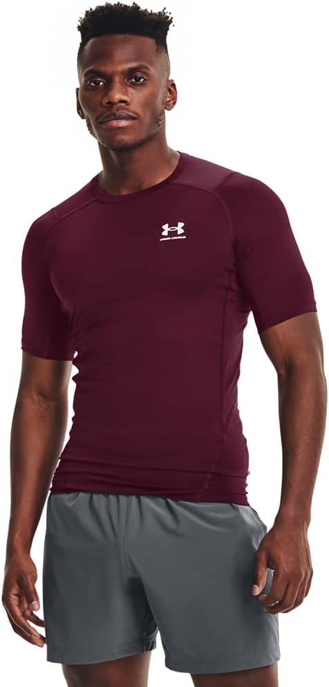Under Armour Men's HeatGear Compression Short-Sleeve T-Shirt - Image 8