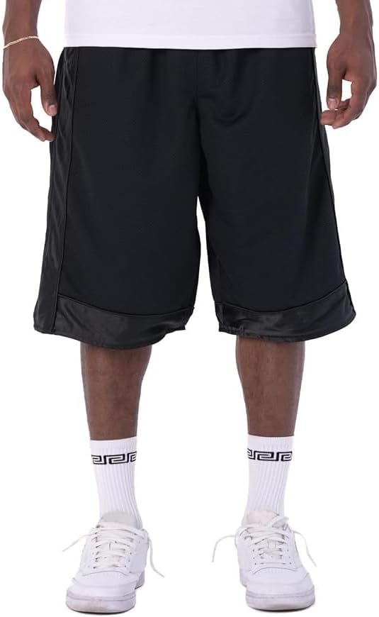 Pro Club Men's Heavyweight Mesh Basketball Shorts