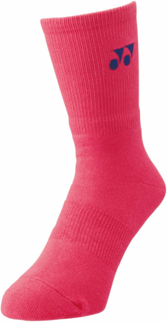 YONEX Sport Crew Socks 19120 (Dark Navy, Black, Geranium Pink or White) - Image 4
