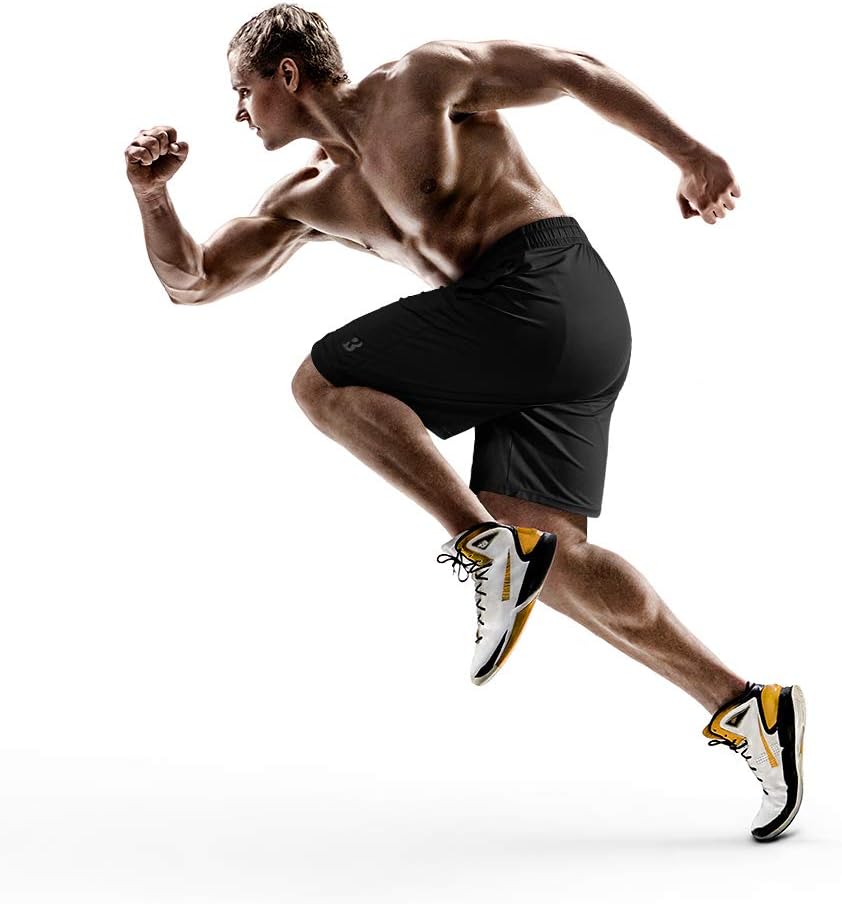 Roadbox Workout Shorts for Men Athletic Gym Running Basketball Quick Dry Short 7 Inch with Pockets for Fitness Sports 2 Pack - Image 3