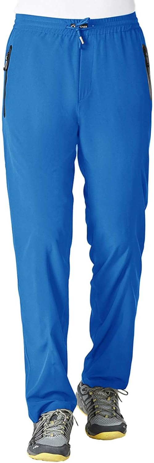 Rdruko Men's Casual Pants Lightweight Quick Dry Hiking Running Workout Outdoor Sports Sweat Pants - Image 17