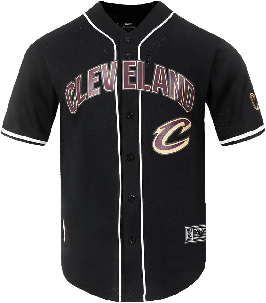 Mens NBA Mesh Button Down Top - Image 20