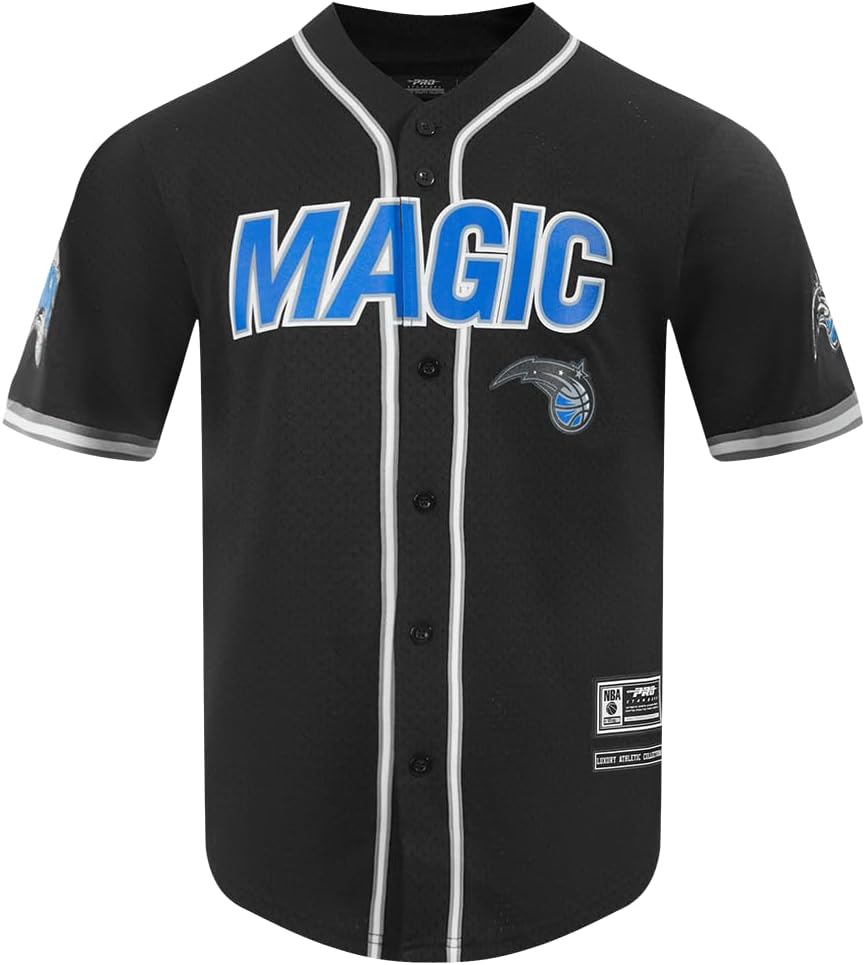 Mens NBA Mesh Button Down Top - Image 44