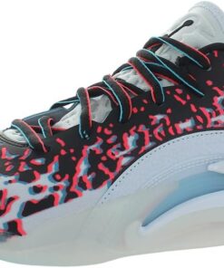 NIKE Zion 3 NRG Big Kids' Basketball Shoes (FZ4792-060, Football Grey/Flash Crimson/Chlorine Blue/Black) Size 6.5