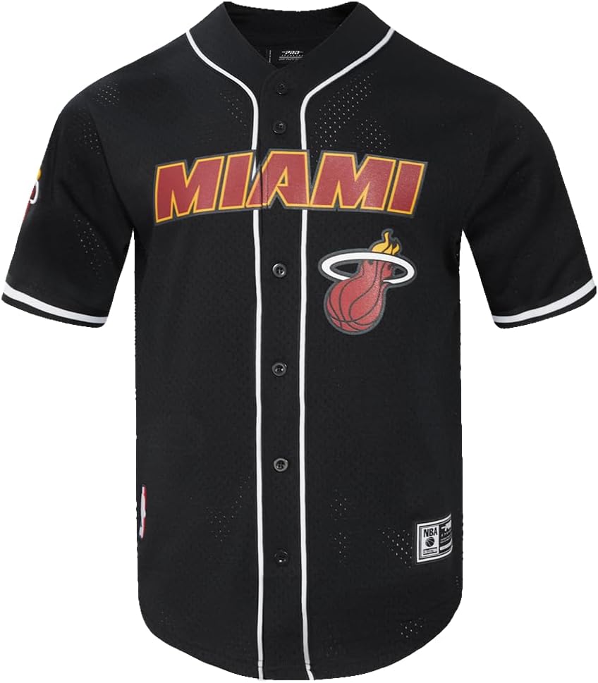 Mens NBA Mesh Button Down Top - Image 35