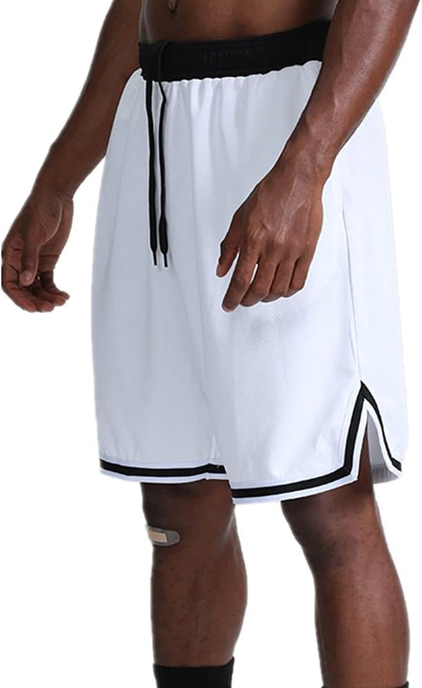 OPALOS 3 Pack Basketball Shorts for Men with Zipper Pockets,Active Athletic Shorts - Image 2