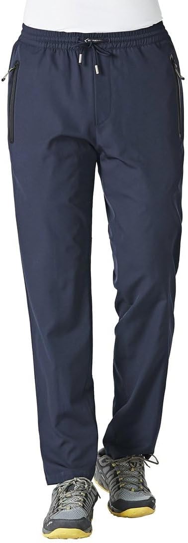 Rdruko Men's Casual Pants Lightweight Quick Dry Hiking Running Workout Outdoor Sports Sweat Pants