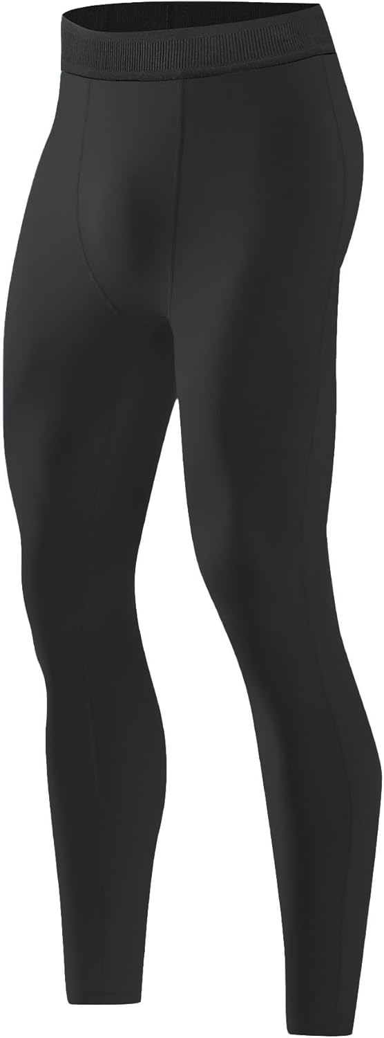 Compression Pants Leggings Running Tights for Men 1,3 or 5 Pack Athletic Base Layer Pants for Workout Basketball - Image 17