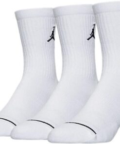 Jordan Jumpman Crew Socks (3 Pack) (Large) Unisex