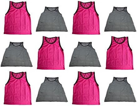 BlueDot Trading Adult & Youth Scrimmage Training Vests for Soccer, Basketball & More – Available in 1, 6, 12, 24 Packs - Image 44