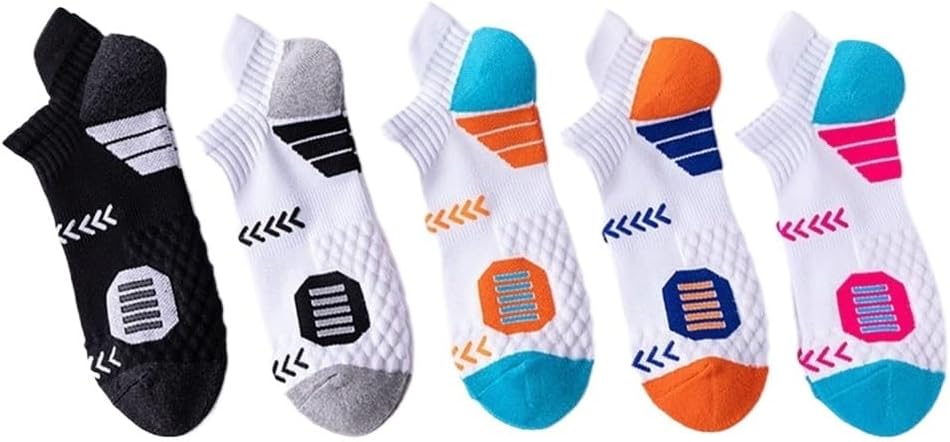 Basketball Socks, Men's Short Tube Fitness Running, Outdoor Basketball Sports Socks, Boat Socks