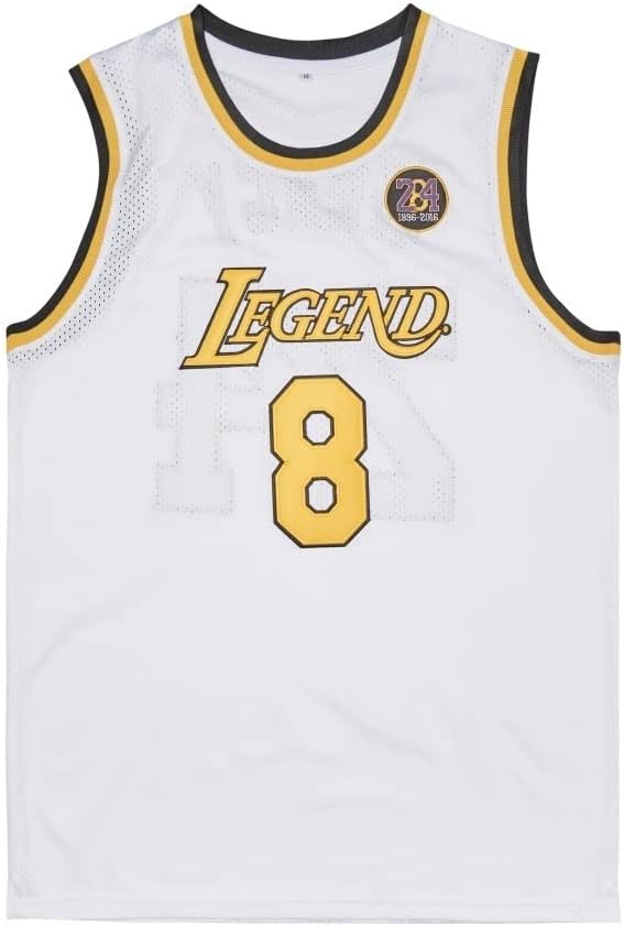 Men's Legend 8 24 Basketball Jersey,90S Hip Hop Sports Shirts for Men - Image 5