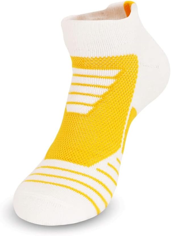 Men's Basketball Socks Low Tops Bottom Short Tube Sports Breathable Mesh Running Socks(C) - Image 8