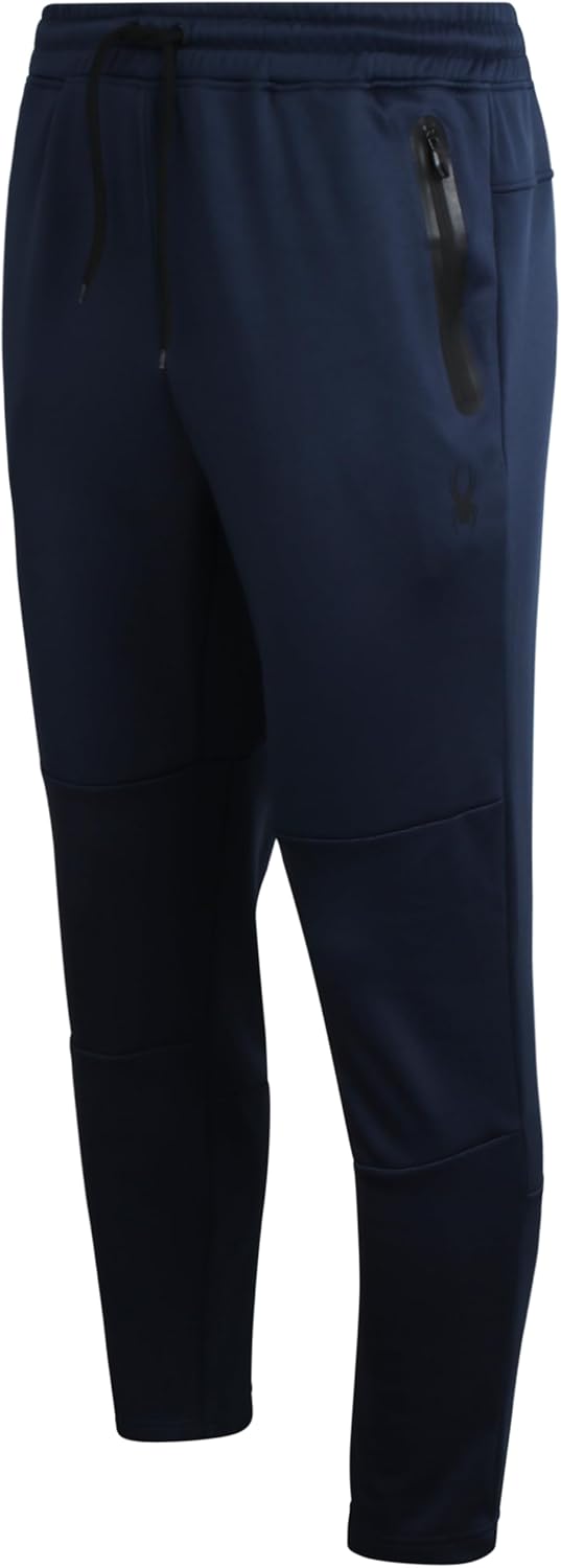 Spyder Mens Jogger Pants - Tech Fleece Joggers with Double Bonded Zip Pockets - Lightweight Active Sweatpants for Men (S-XL) - Image 11
