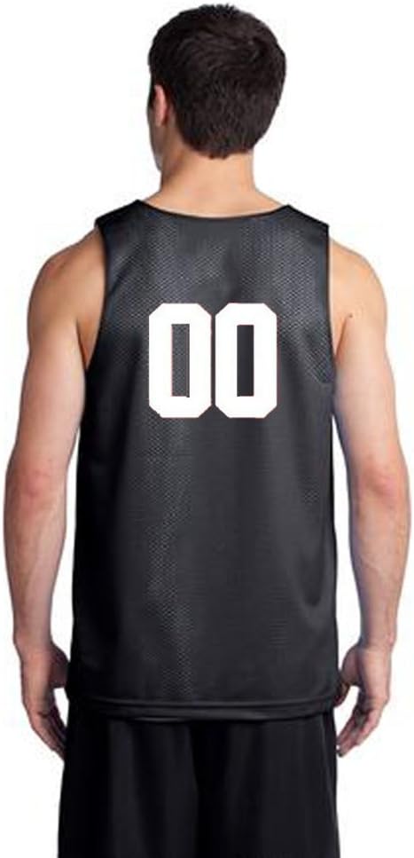 Custom Basketball Reversible Jersey - Numbers Only On Back of Both Sides