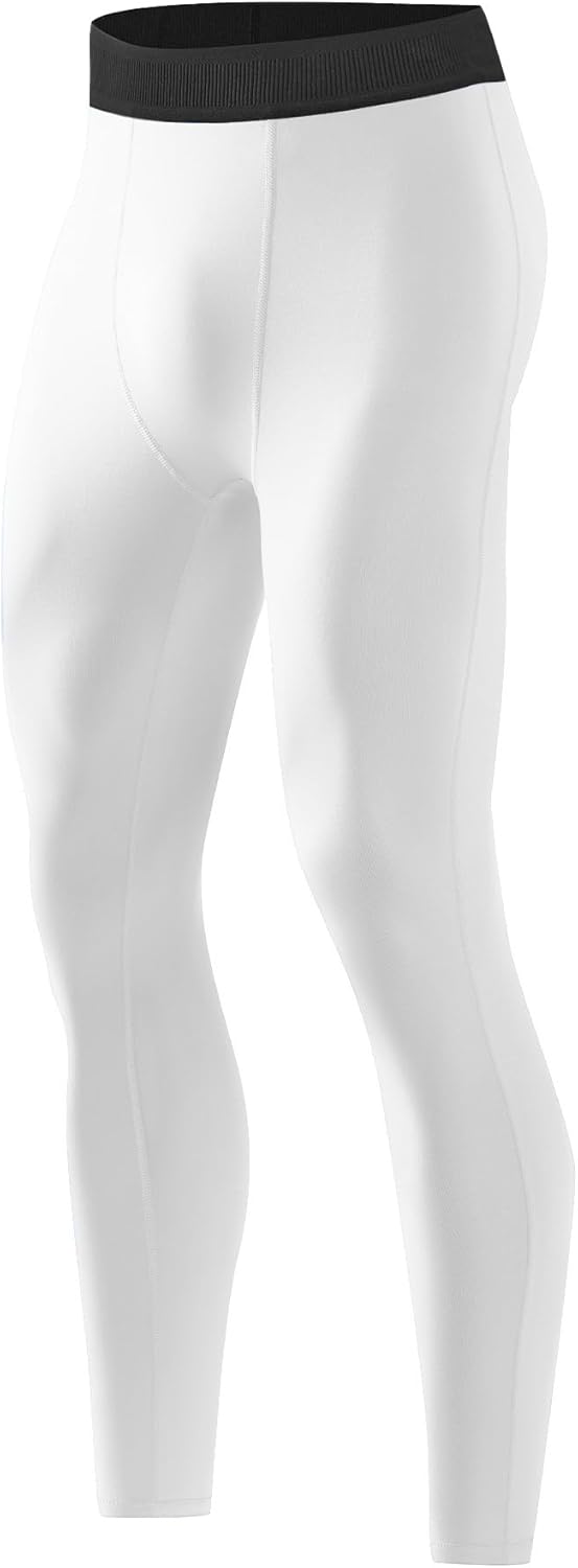 Compression Pants Leggings Running Tights for Men 1,3 or 5 Pack Athletic Base Layer Pants for Workout Basketball - Image 14