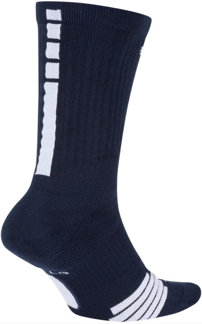 NIKE Elite Basketball Crew Socks (Midnight Navy/White