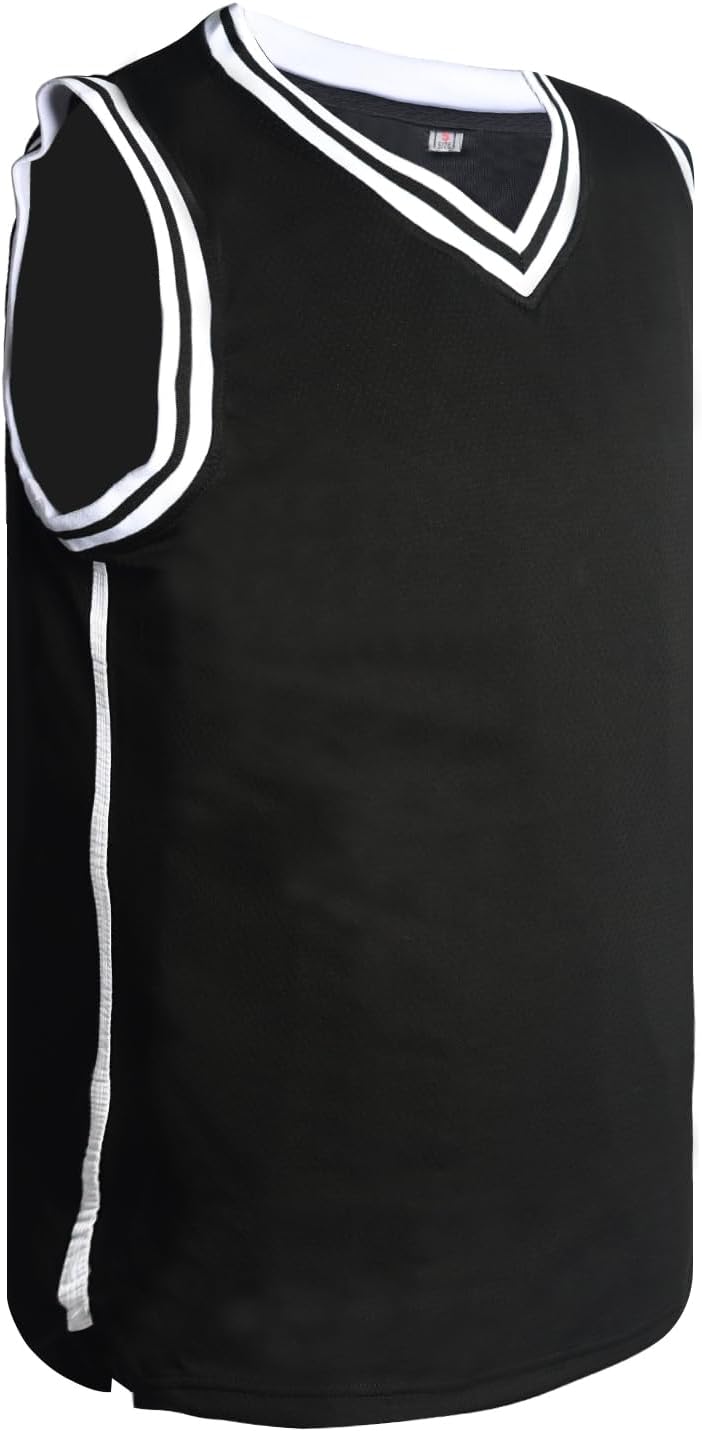 Basketball Jersey, Mens Blank Jerseys Plain Sleeveless Practice Jersey S-3XL - Image 7