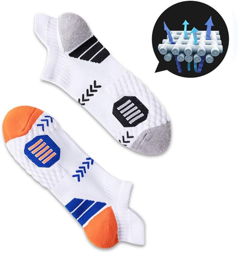 Basketball Socks, Men's Short Tube Fitness Running, Outdoor Basketball Sports Socks, Boat Socks - Image 2