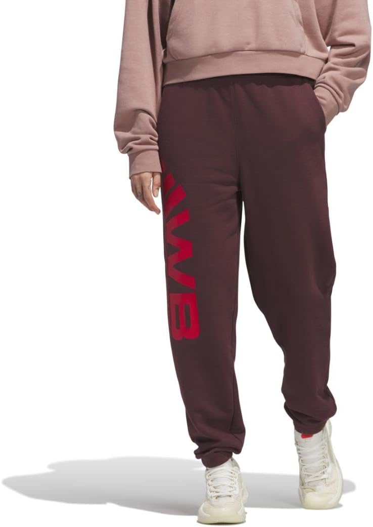 adidas Women's Select AWB French Terry Basketball Sweatpants - Image 7