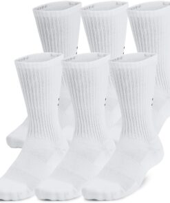 Under Armour Youth Training Cotton Crew Socks, Multipairs