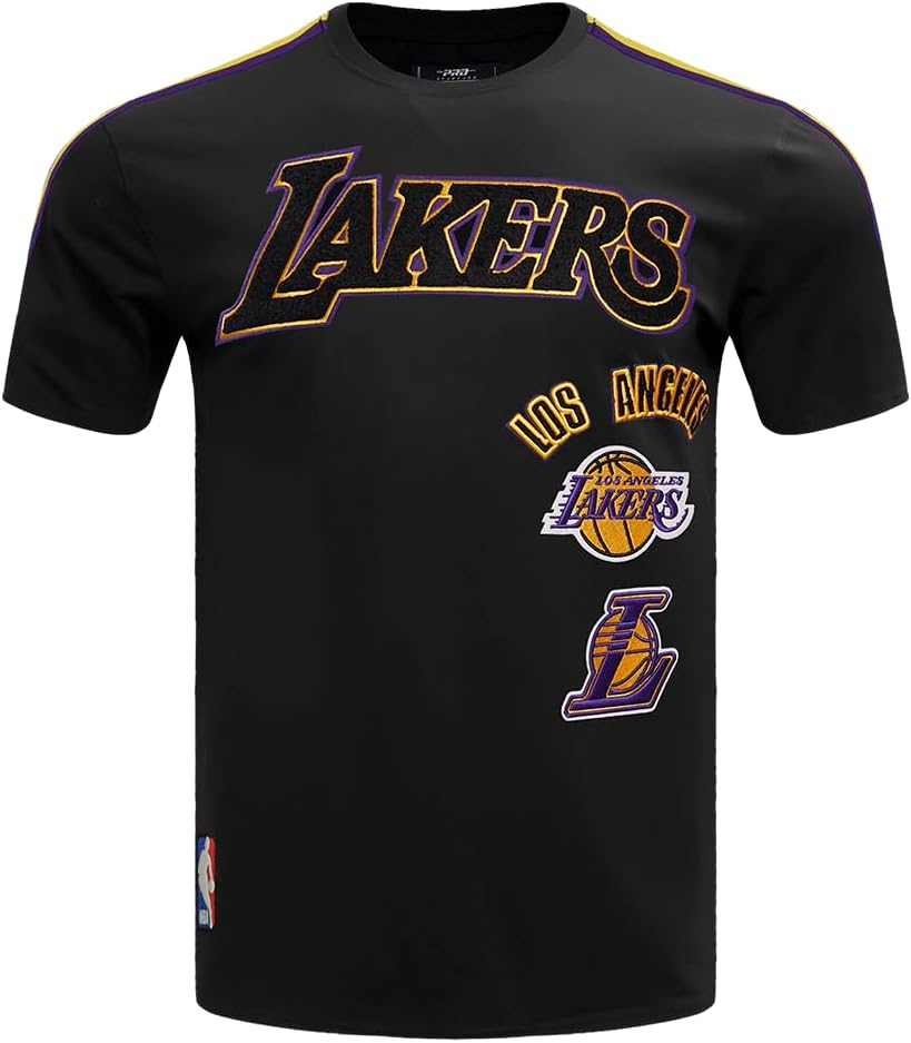 Mens NBA Retro Classics Cotton Taping Tee - Image 15