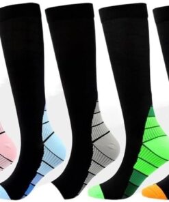 Sports Compression Socks Venous Elastic Pressure Basketball Cycling For Men and Women