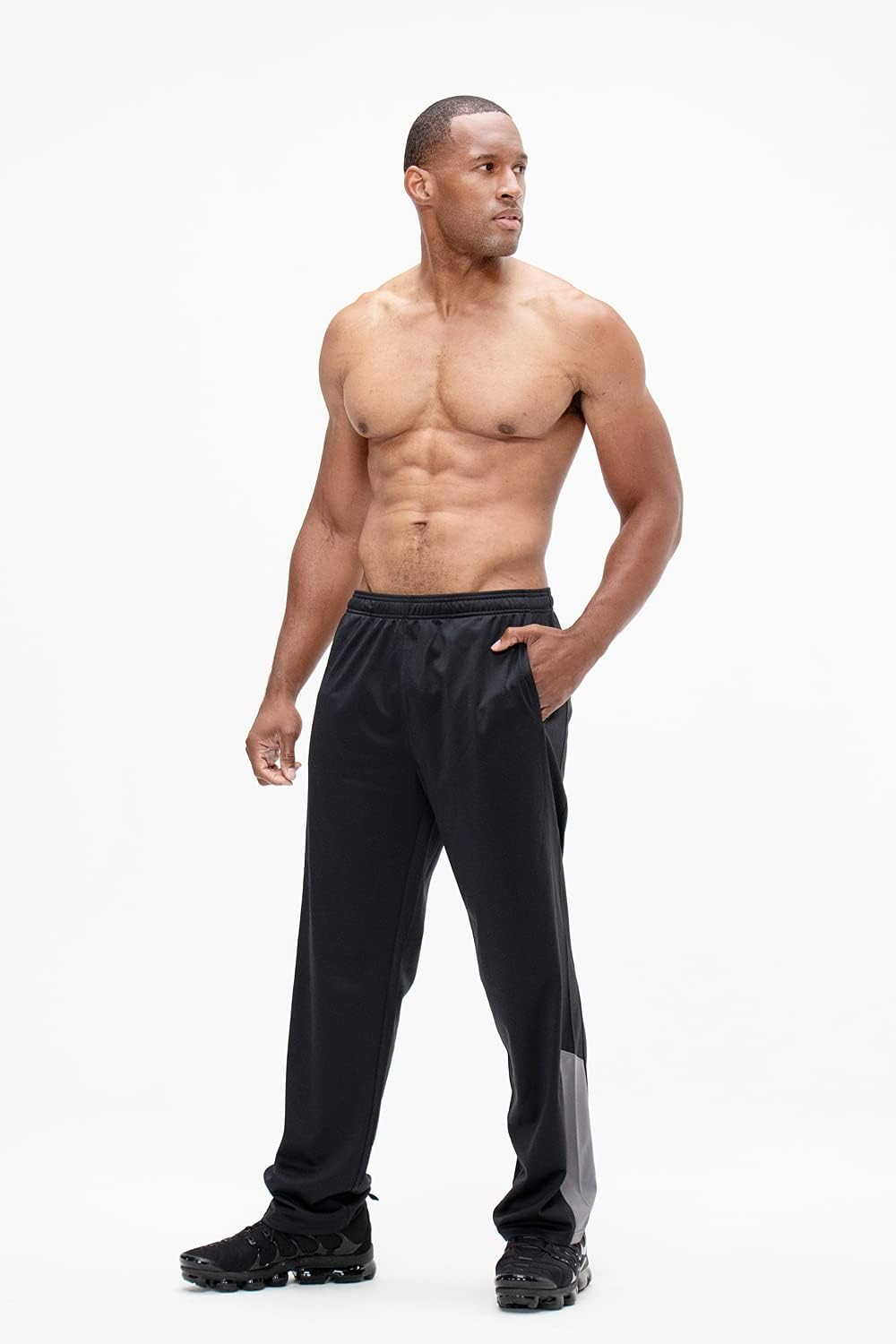 DEVOPS 1 or 2 Pack Men's Active Performance Workout Athletic Training Sweatpants Gymwear - Image 2