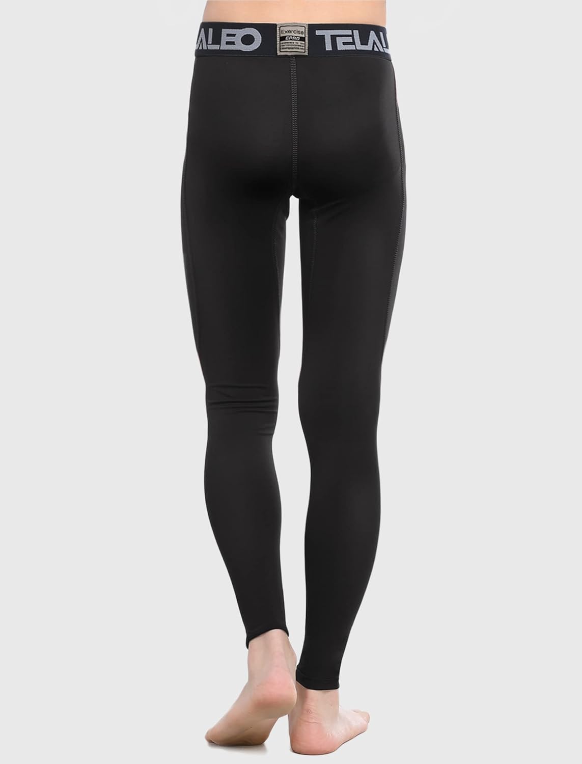 TELALEO 1/2/3/4 Pack Boys' Youth Compression Leggings Pants Tights Athletic Base Layer for Running Hockey Basketball - Image 4