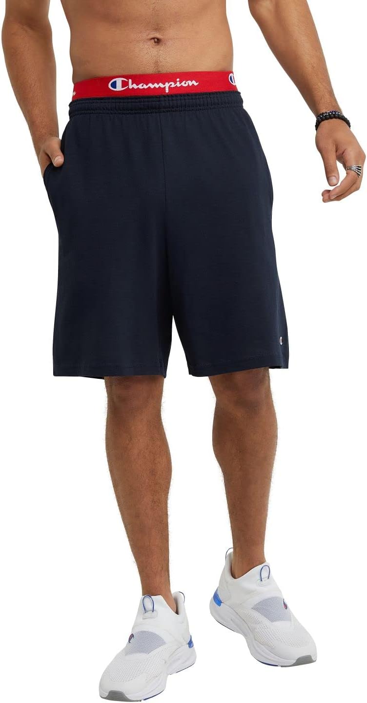 Champion Men’s 9” Lounge Shorts, Standard Fit, Lightweight, Available in Regular and Big & Tall - Image 8