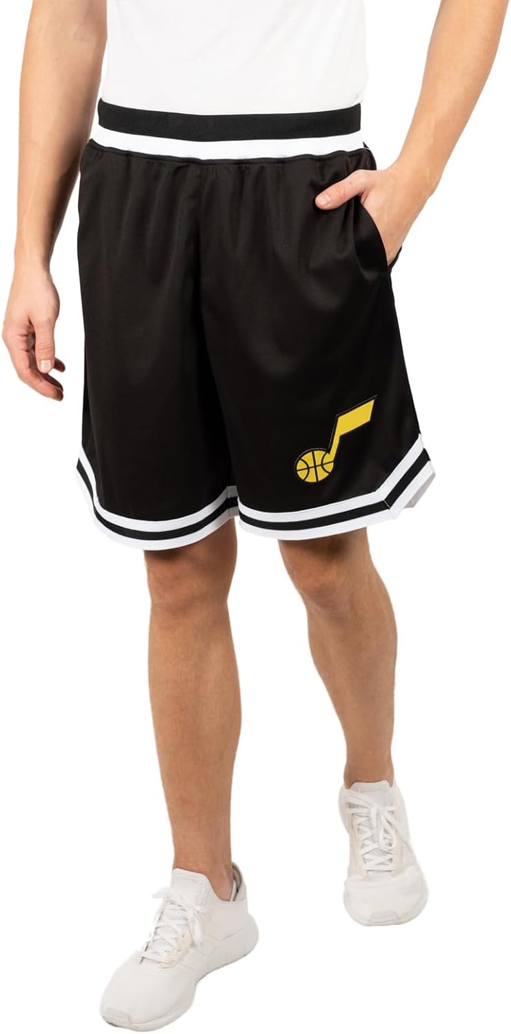 Ultra Game Men's NBA Official Soft Air Mesh Ultimate Basketball Shorts - Classic Fit - Image 36
