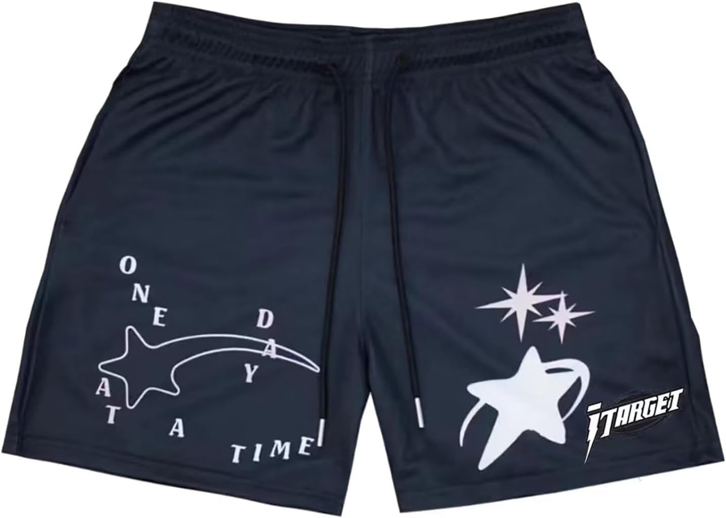 Men's Mesh Basketball Shorts Breathable Athletic Shorts with Pockets Lightning & Star Print Gym Training Outdoor - Image 34