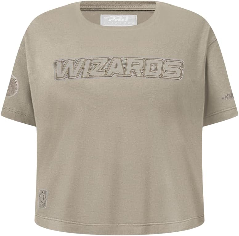 Pro Standard Big Girls NBA Neutral Cotton Short Sleeve Boxy Tee - Image 133