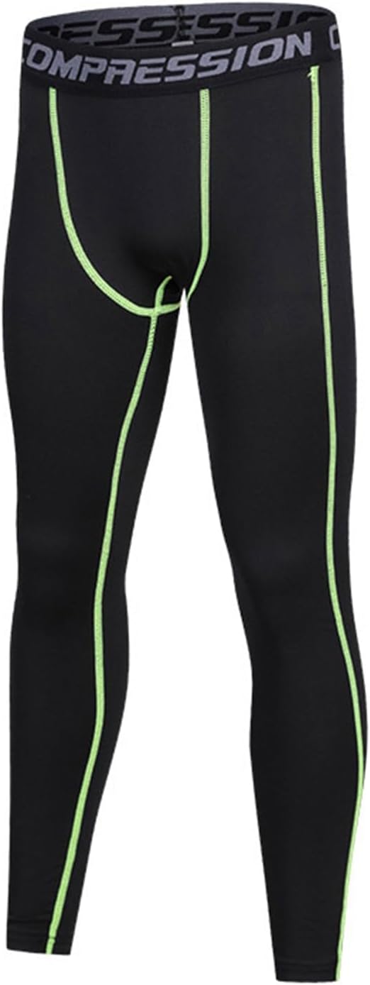 SS COLOR FISH Boys Compression Pants Athletic Baselayer Youth Boy Compression Leggings Basketball Running Tights for Boy - Image 8