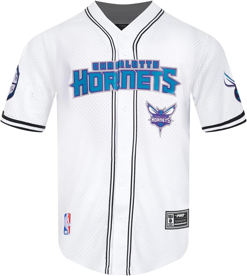 Mens NBA Mesh Button Down Top - Image 16