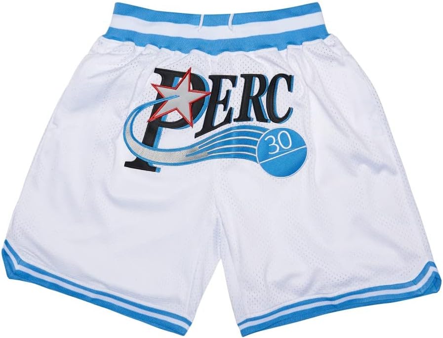 PERC30 Men's #30 Perc O'Cet Basketball Shorts Stitched S-XXL - Image 2