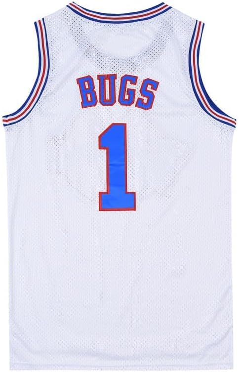 CNALLAR Youth Basketball Jersey Bugs #1 Lola #10 Space Movie Jersey Boys Sport Shirts S-XL - Image 3