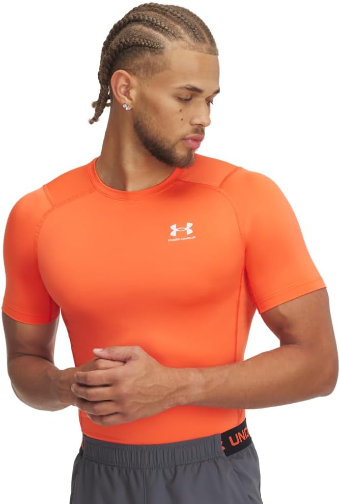 Under Armour Men's HeatGear Compression Short-Sleeve T-Shirt - Image 25
