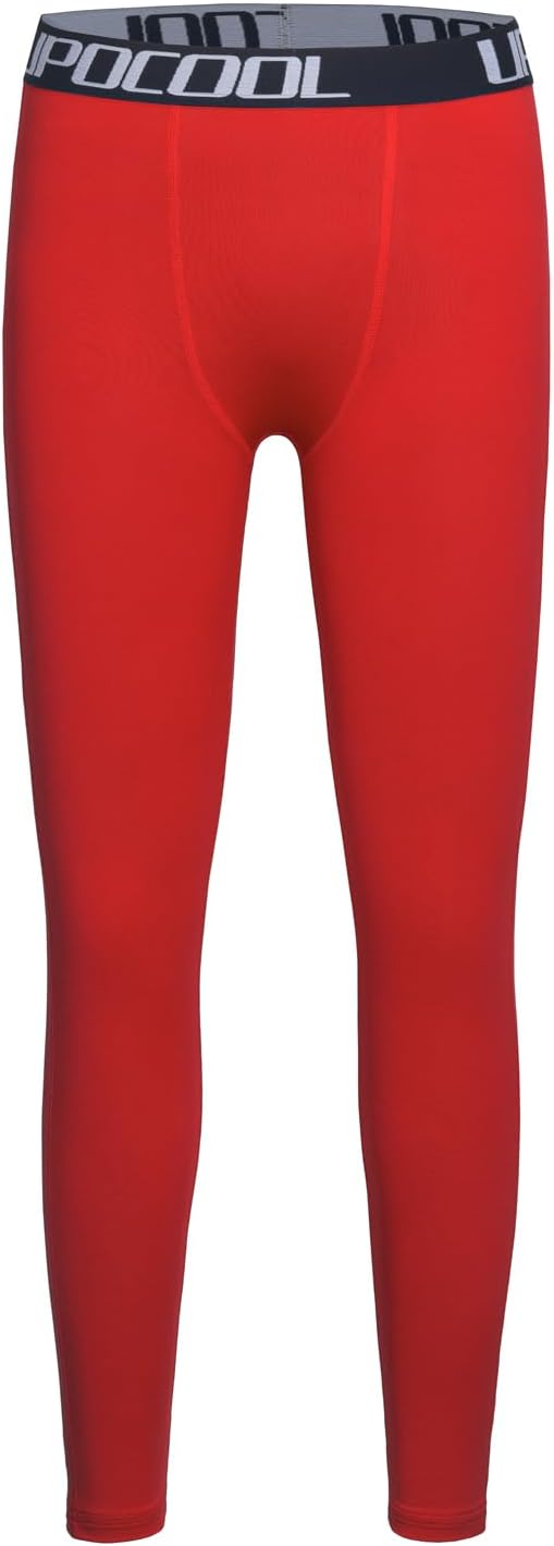 Boys Compression Leggings Quick Dry Youth Basketball Pants Sports Tights Football Base Layer for Kids - Image 7
