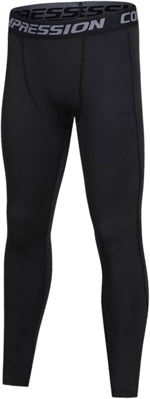 SS COLOR FISH Boys Compression Pants Athletic Baselayer Youth Boy Compression Leggings Basketball Running Tights for Boy - Image 9