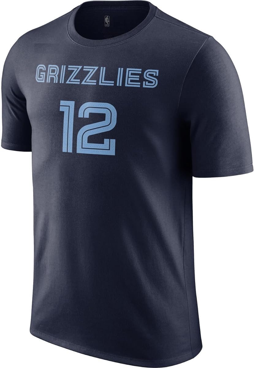 Ja Morant Memphis Grizzlies NBA Kids Youth 4-20 Navy Icon Edition Performance Player T-Shirt (Size 18-20) - Image 2