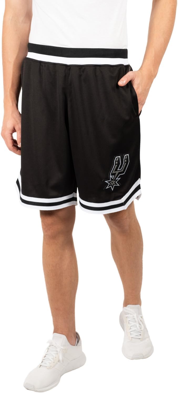 Ultra Game Men's NBA Official Soft Air Mesh Ultimate Basketball Shorts - Classic Fit - Image 35
