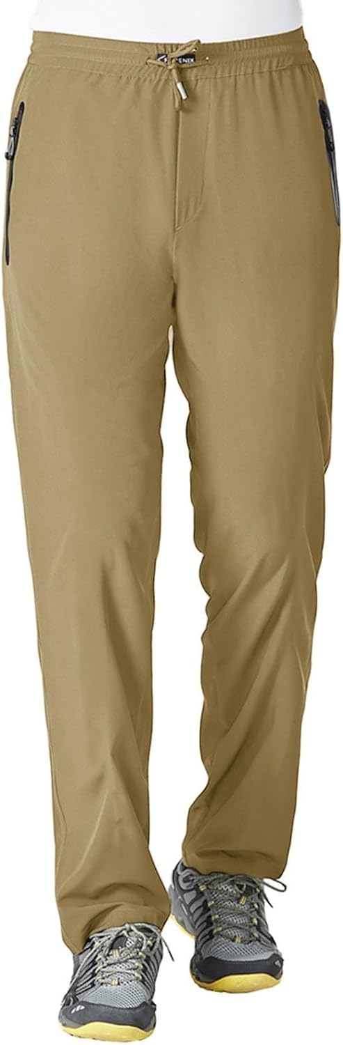 Rdruko Men's Casual Pants Lightweight Quick Dry Hiking Running Workout Outdoor Sports Sweat Pants - Image 13