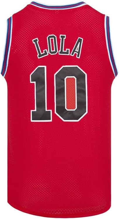 CNALLAR Youth Basketball Jersey Bugs #1 Lola #10 Space Movie Jersey Boys Sport Shirts S-XL - Image 10