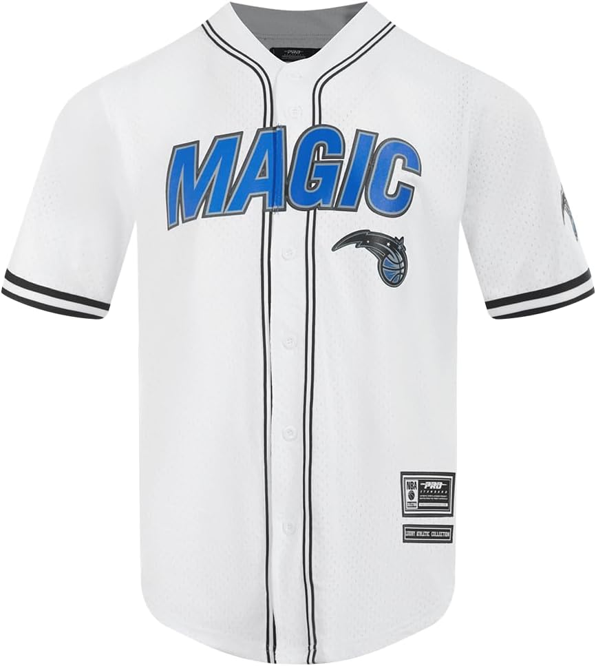 Mens NBA Mesh Button Down Top - Image 45