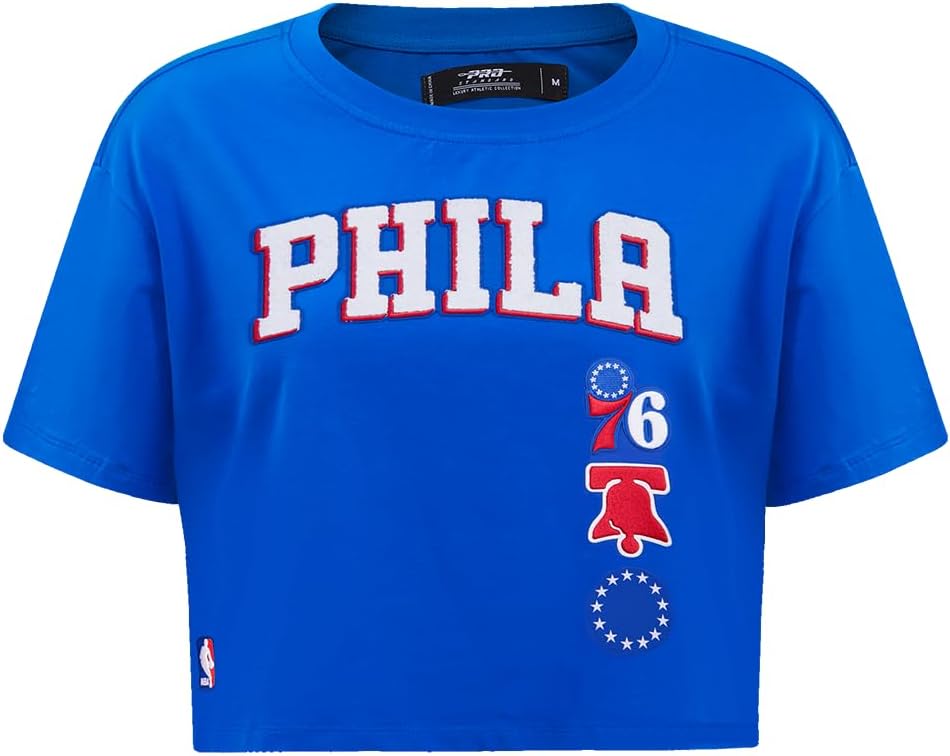 Womens NBA Retro Classics Cotton Short Sleeve Boxy Tee - Image 8